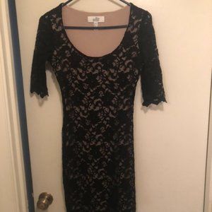Badgley Mischka Lace Dress